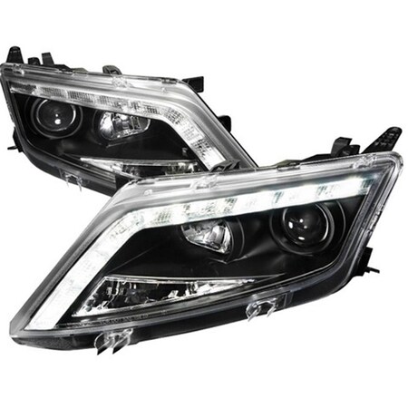 Overtime Projector Headlights Black Housing for 10 to Up Ford Fusion 10 x 15 x 29 in. OV2490910